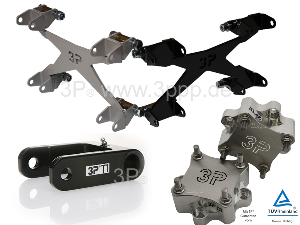 Tieferlegungs Set X-Down + Spurverbreiterung für Hyosung