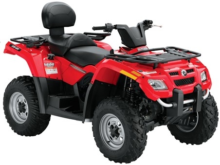Musterbericht CanAm Outlander 400 4x4 H.O. auf LoF Typ: EG-F1