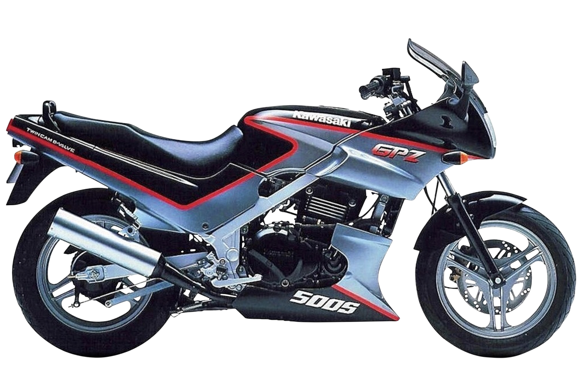 35 kW Drossel Kawasaki GPZ500D