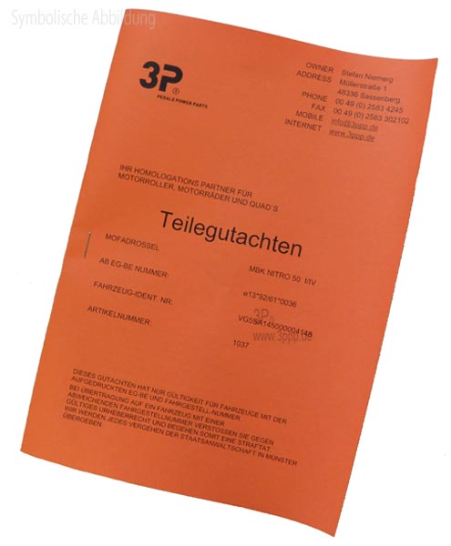 Ersatzgutachten REX RS 425 FIN: LAEAGZ4