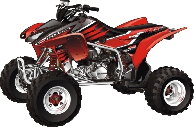 Musterbericht Honda TRX 450R Sport auf VKP Typ: TE30