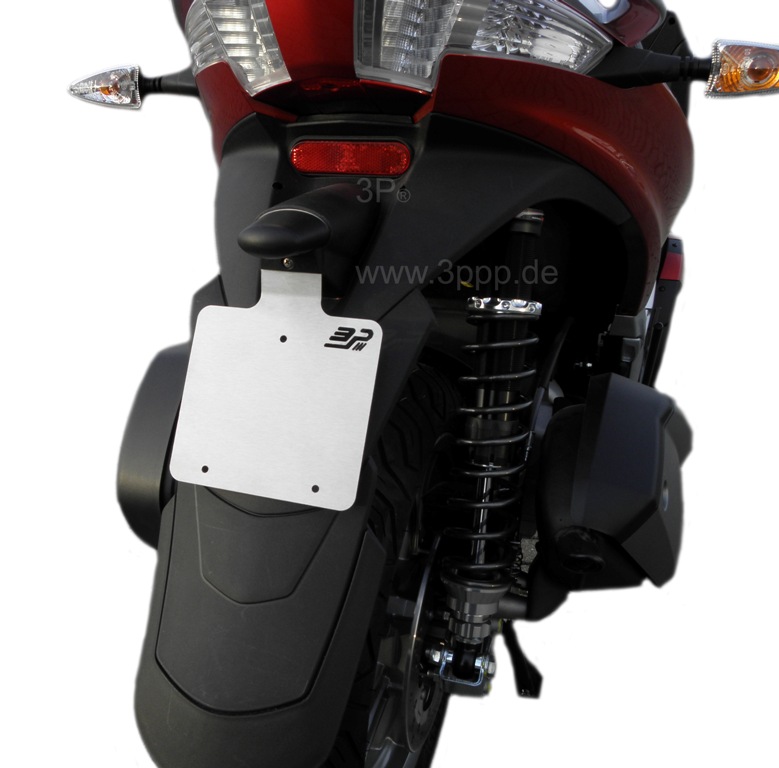 Piaggio MP3 Yourban 300 Kennzeichenträger
