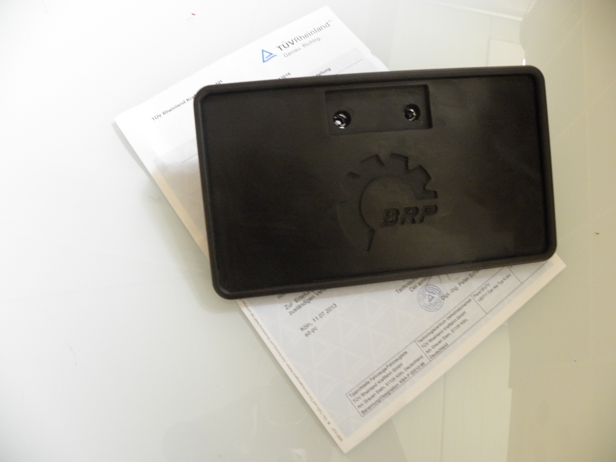 BRP Spyder Nummernschildträger