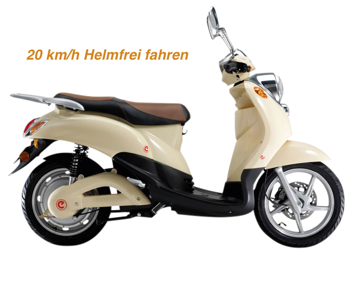 20 km/h Drossel EMCO NOVI Einsitzer & Helmfreies fahren