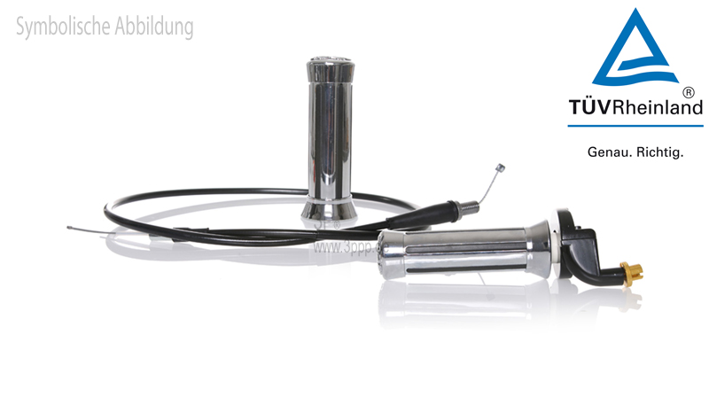 Drehgasgriff für Derbi mit Gutachten