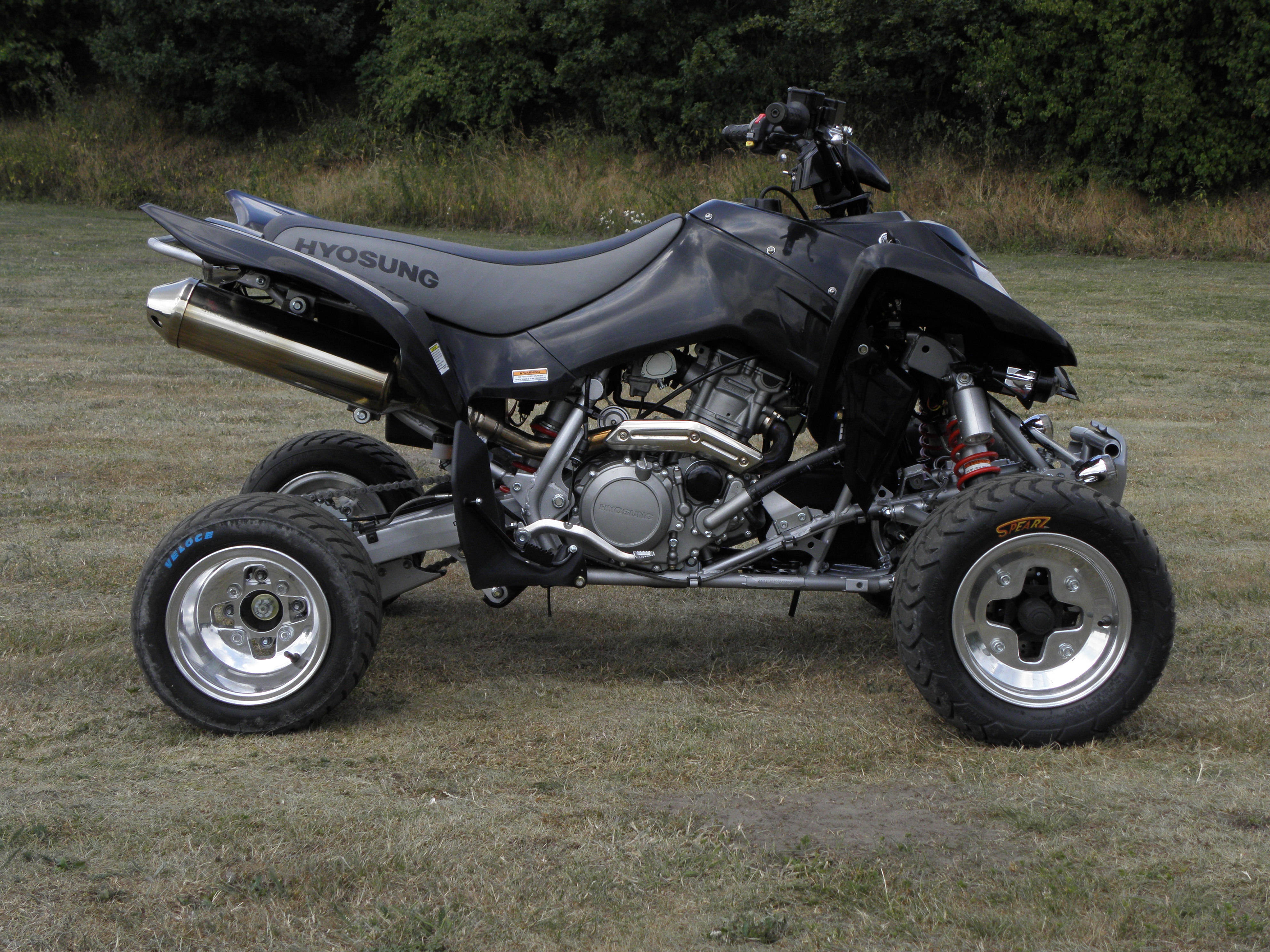 Hyosung 450 TE Reifen-Kit mit Teilegutachten
