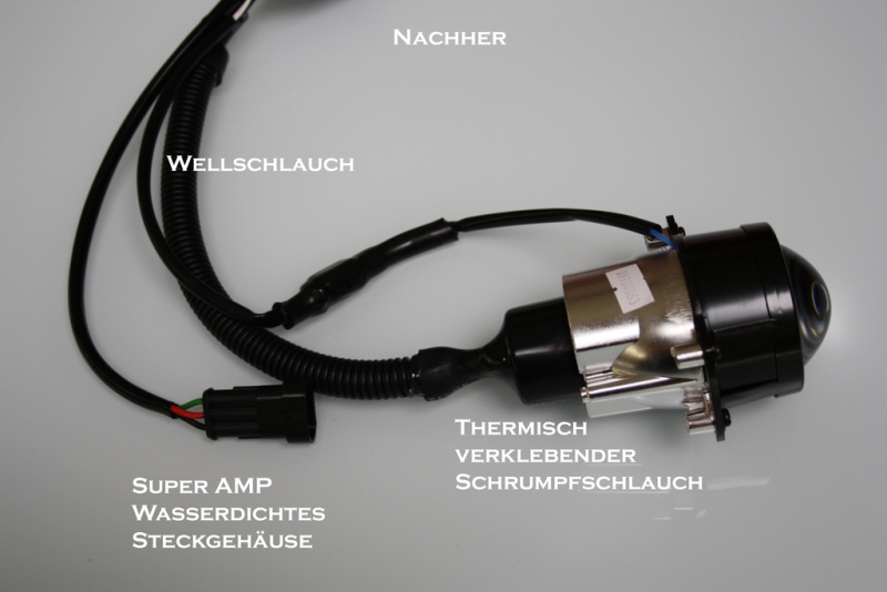 Ellipsoidscheinwerfer mit Fern-und Abblendlicht