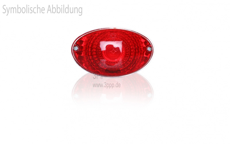 Ovales Rücklicht